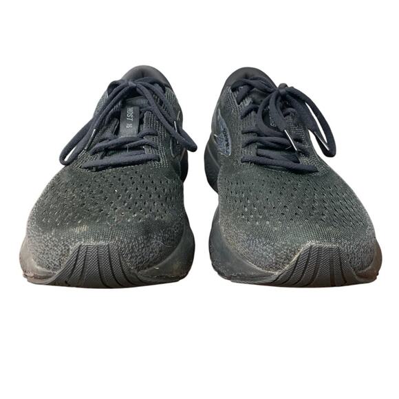 Brooks Mens Size 11.5 Ghost 16 Black Mesh Lace Up Neutral Walking Running Shoes main image 6